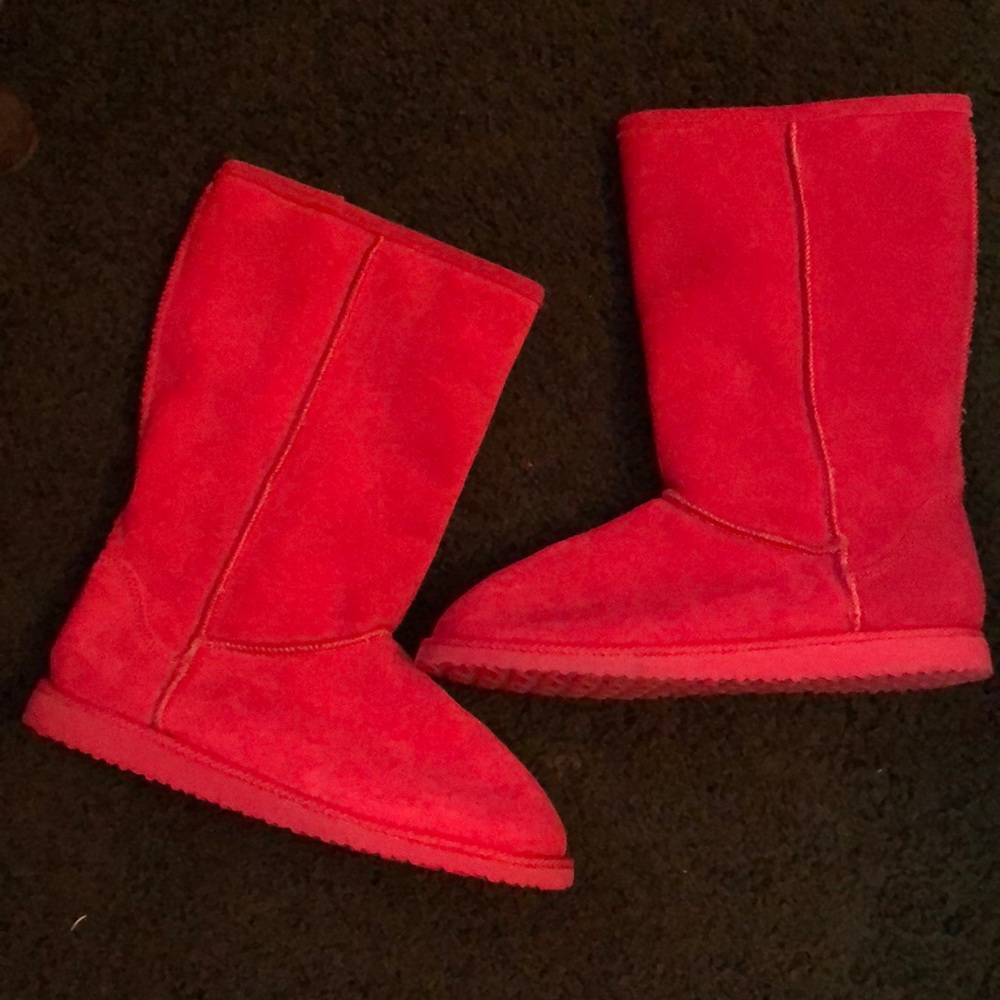 Hot Pink Boots